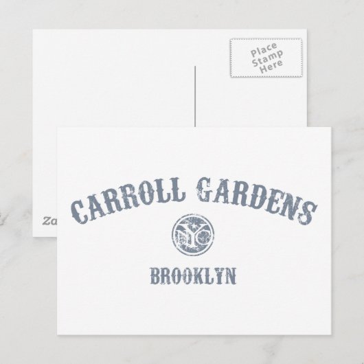 Carroll Gardens Briefkaart (Voorkant / Achterkant)