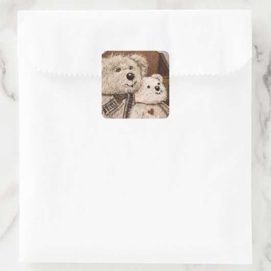 Carroll Teddy Bear Stickers (Tas)