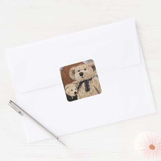 Carroll Teddy Bear Stickers (Envelop)