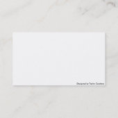 Carroll's landschappij visitekaartje (Achterkant)