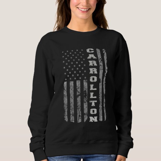 Carrollton Amerikaanse vlag Trui (Voorkant)