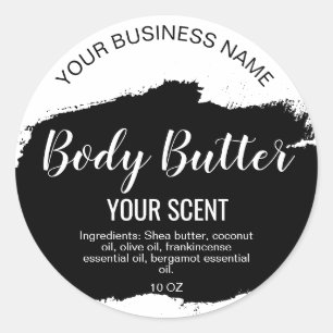 carrosserie boter goudkleurige zwarte rode, klassi ronde sticker