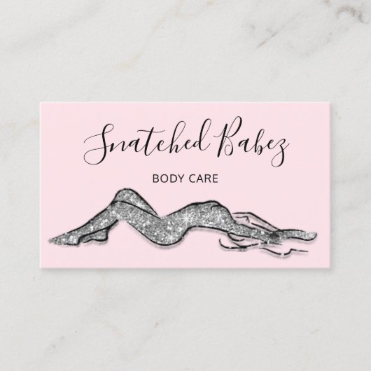 Carrosserie QRCODE Black Silver Grey Visitekaartje (Voorkant)