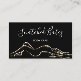 Carrosserie QRCODE Gold Black White Visitekaartje