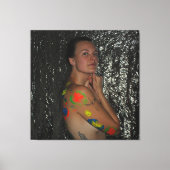 carrosseriebeschilderd model canvas afdruk (Voorkant)