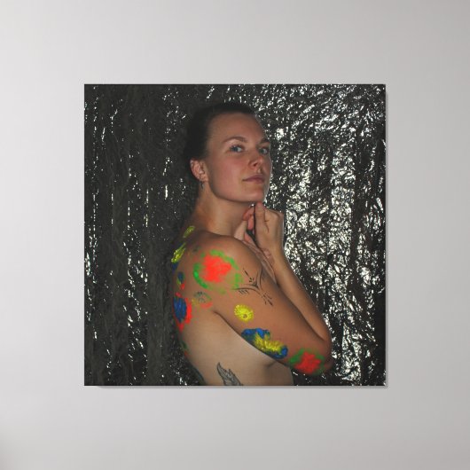 carrosseriebeschilderd model canvas afdruk (Voorkant)