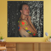 carrosseriebeschilderd model canvas afdruk (Insitu (Woonkamer))