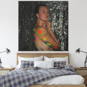 carrosseriebeschilderd model canvas afdruk (Insitu (Slaapkamer))