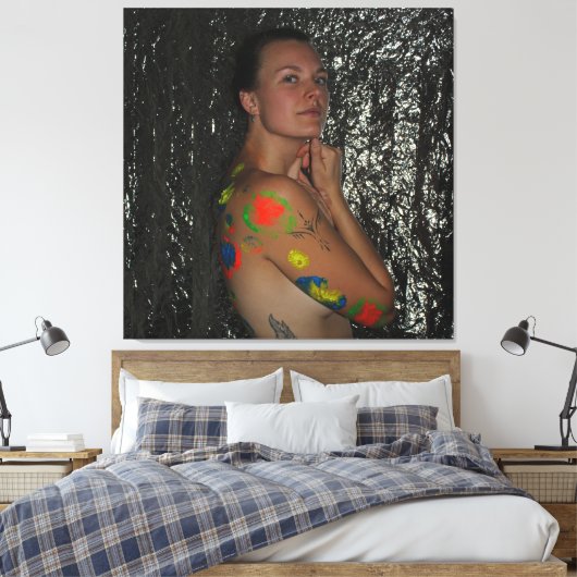 carrosseriebeschilderd model canvas afdruk (Insitu (Slaapkamer))