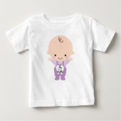 carrosseriepak Eerste tand Baby T-Shirt (Voorkant)