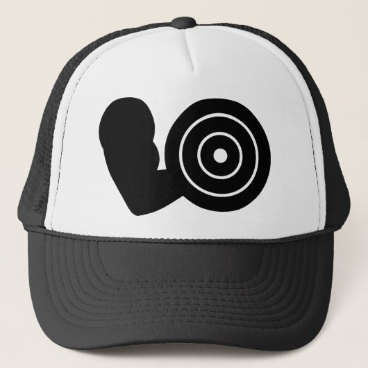 carrosseriepictogram trucker pet (Voorkant)