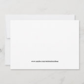 Carrosserievrouw blond haar kaart (Achterkant)