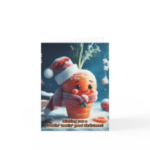 Carrot Christmas-Wenskaart