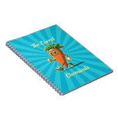 Carrot Chronicals Retro Cartoon notebook Notitieboek (Rechterzijde)