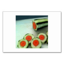 Carrot Cucumber Reading Flashcards for Adults