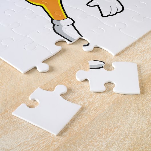 Carrot Darts Dart Legpuzzel (Zijkant)