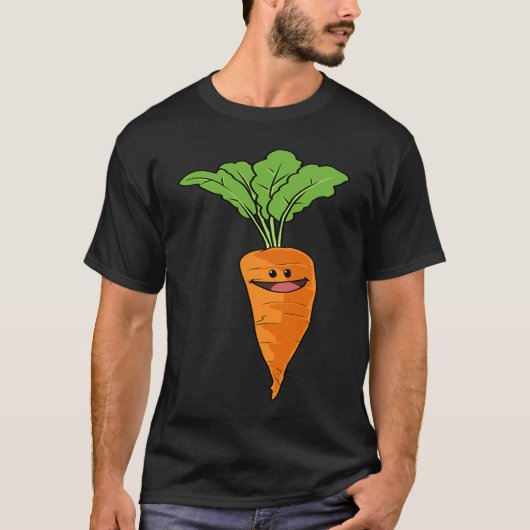 Carrot kids garden  vegan vegetarian t-shirt (Voorkant)