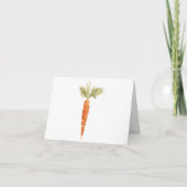 Carrot Note Card Kaart (Voorkant)