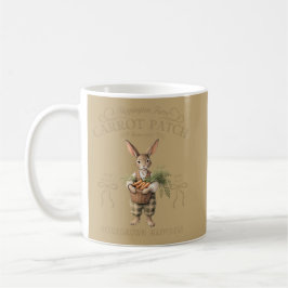 Carrot Patch Bunny Farmer Koffiemok
