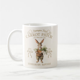 Carrot Patch Bunny Farmer Koffiemok