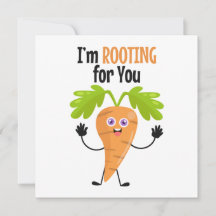 Carrot Pun Support Kaart