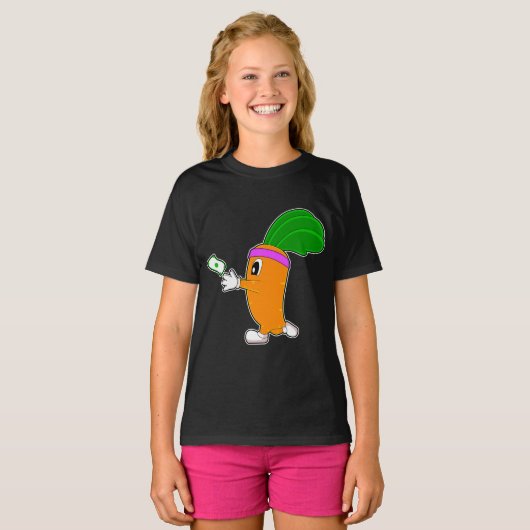 Carrot Runner Hardloopsport T-shirt (Voorkant volledig)
