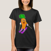 Carrot Skier Ski T-shirt (Voorkant)