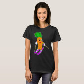 Carrot Skier Ski T-shirt (Voorkant volledig)
