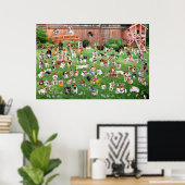 Carrot Top Bunny Daycare 2015 Poster (Thuiskantoor)