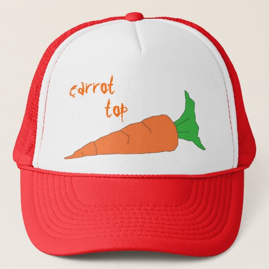 Carrot Top hat Trucker Pet (Voorkant)