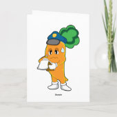 Carrot Traffic warden Parking-ticket Kaart (Achterkant)