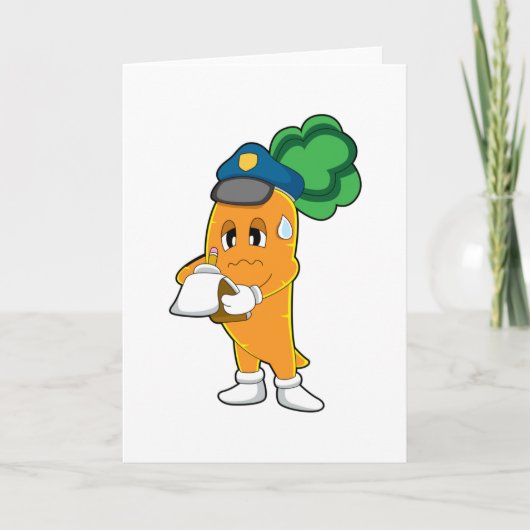 Carrot Traffic warden Parking-ticket Kaart (Voorkant)