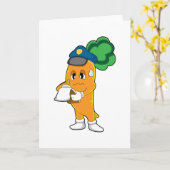 Carrot Traffic warden Parking-ticket Kaart (Gele Bloem)