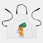 Carrot Traffic warden Parking-ticket Schort (Voorkant)