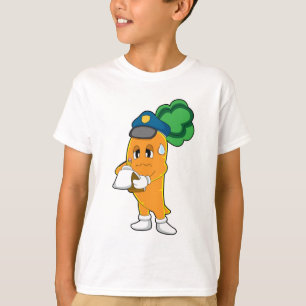 Carrot Traffic warden Parking-ticket T-shirt