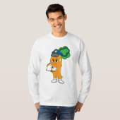 Carrot Traffic warden Parking-ticket T-shirt (Voorkant volledig)