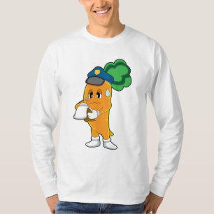 Carrot Traffic warden Parking-ticket T-shirt