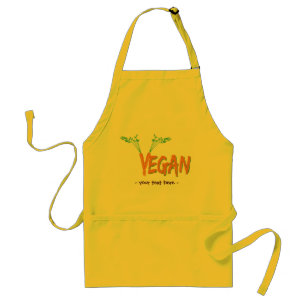 Carrot Vegan Organic Planet Cooking Aprons Standaard Schort