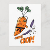 Carrote Chop. Briefkaart (Voorkant)