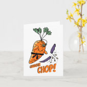 Carrote Chop. Kaart (Gele Bloem)