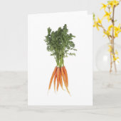 Carrots Card Kaart (Gele Bloem)