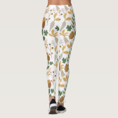 Carrots- en Nuts-patroon Leggings (Achterkant)