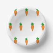 "Carrots" papieren Bowls Kommen (Voorkant)