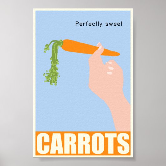 Carrots Promotion Poster - 4x6 (Voorkant)