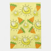 Carrots Sun Kitchen Hand Towel Theedoek (Verticaal)