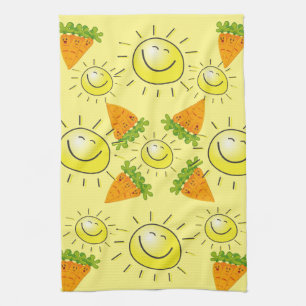 Carrots Sun Kitchen Hand Towel Theedoek
