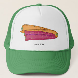 Carrots Veggie Lovers Vegetable Custom Trucker Pet