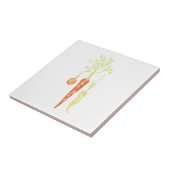 Carrots Veggies Tegeltje (Zijkant)