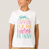 Carrots voor de paasbunny t-shirt (Voorkant)