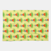 Carrots Yellow Kitchen Hand Towel Theedoek (Horizontaal)